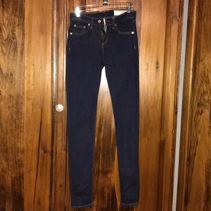 Rag & bone high rise skinny jeans